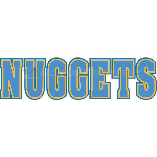 Denver Nuggets Iron-on Stickers (Heat Transfers)NO.988